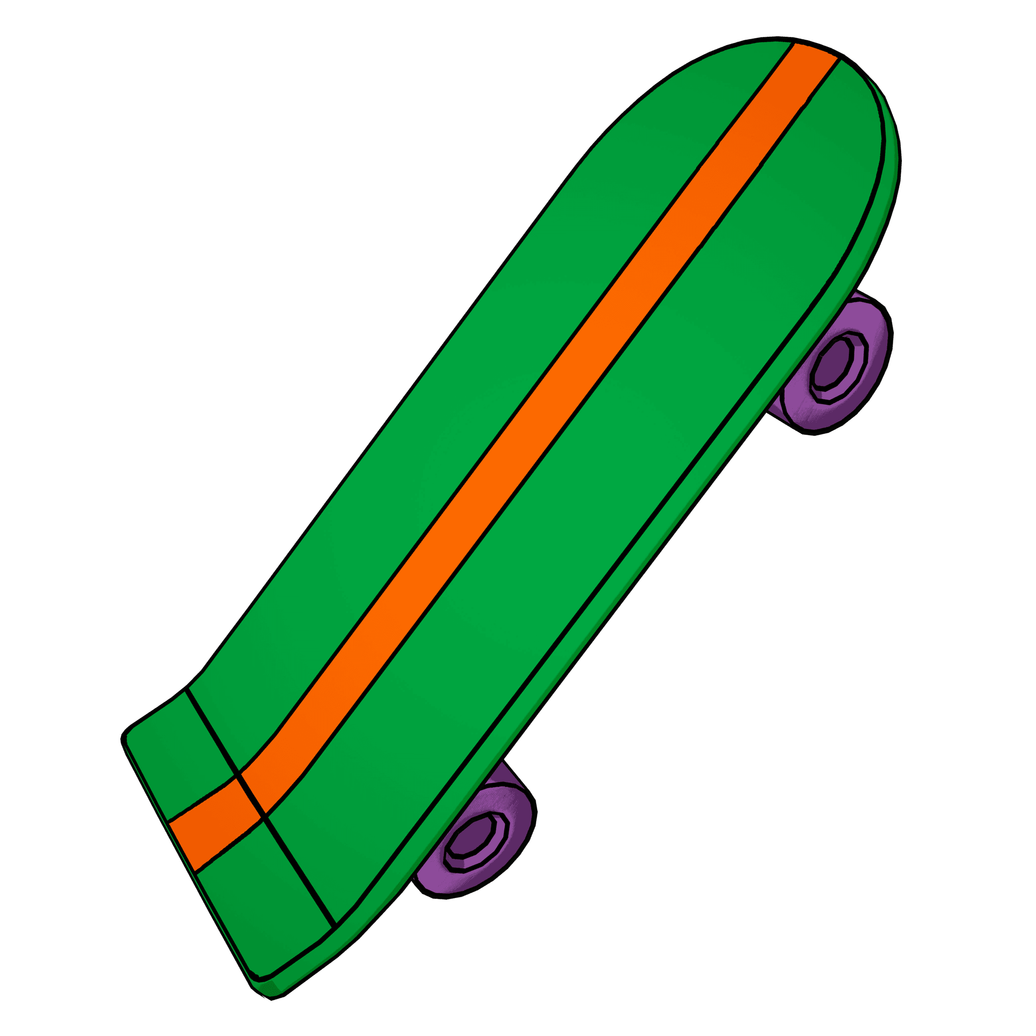 Bart's Skateboard