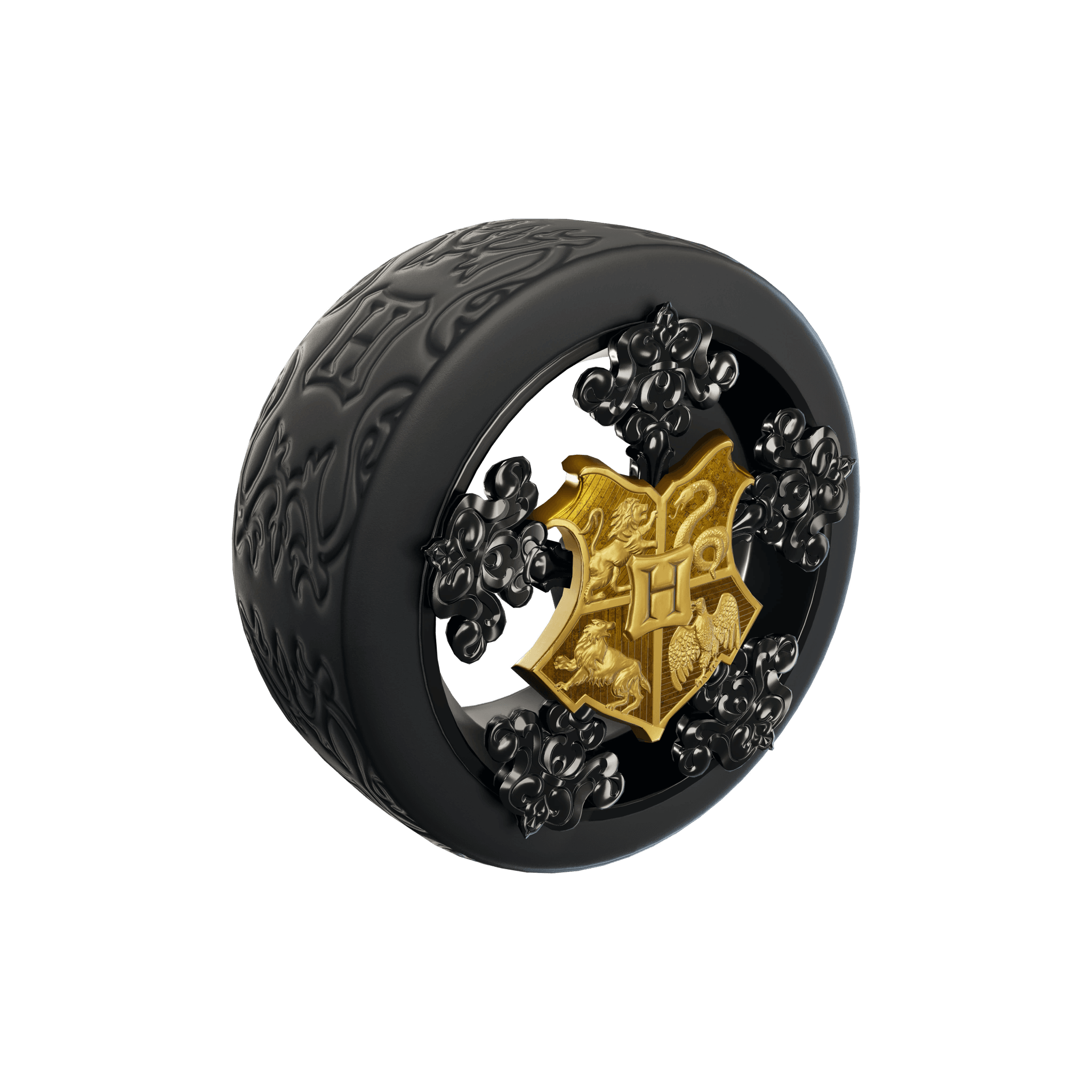 Hogwarts Crest Wheels