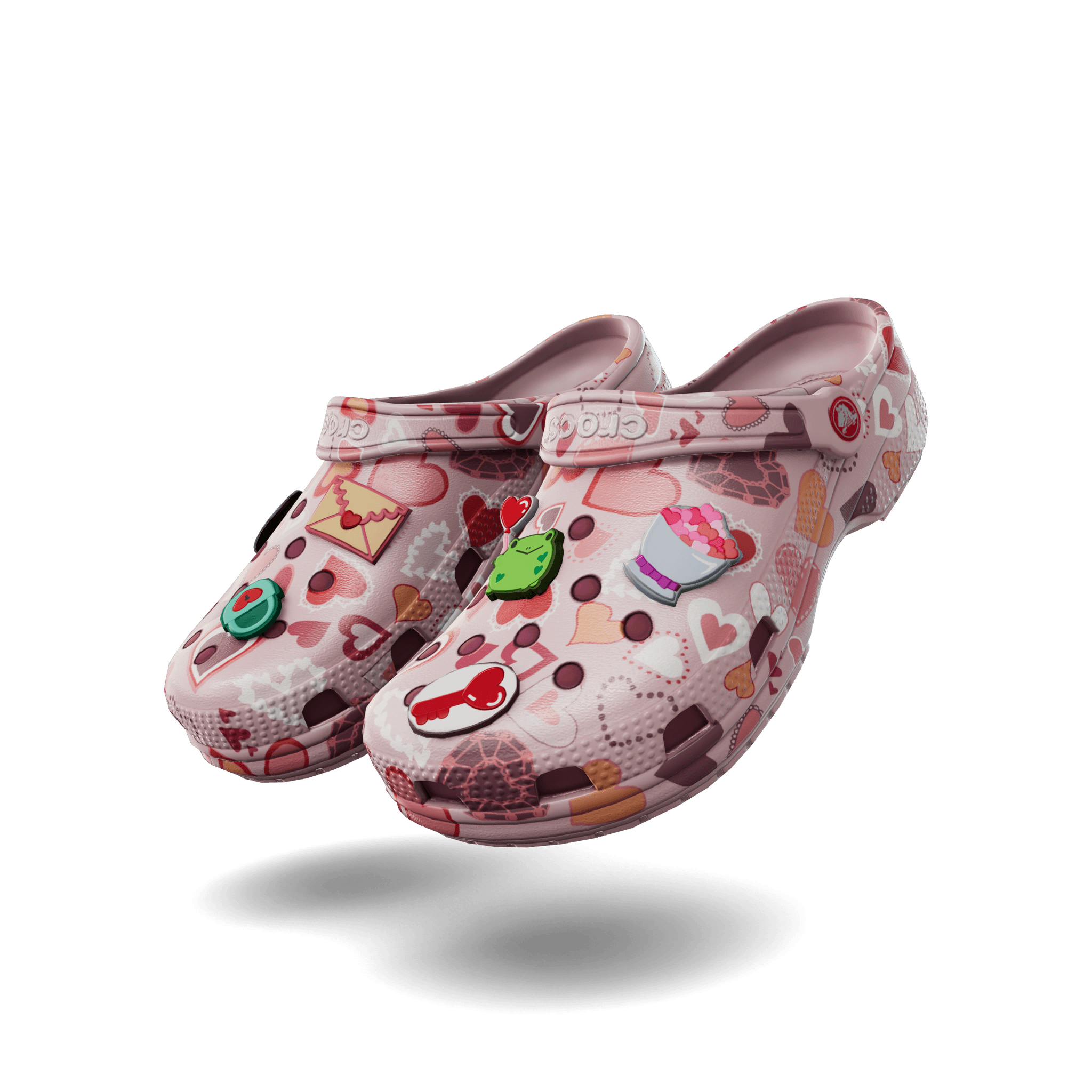 Crocs Classic Valentine's Day Clog 'Pink Milk'