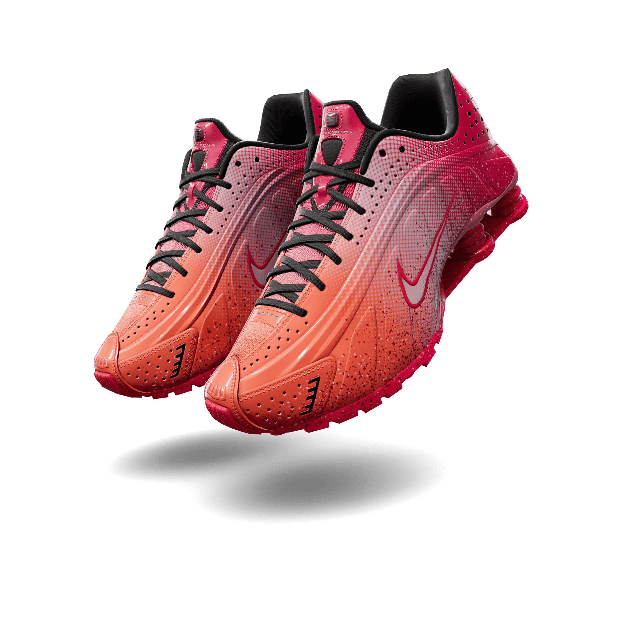 Nike Shox R4 'Pink Paint Runners'