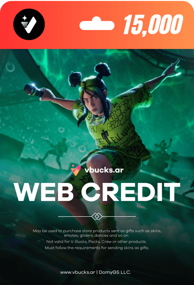 15,000 Web Credit