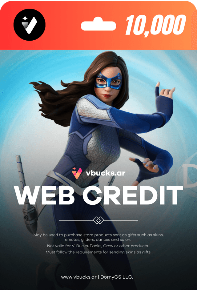 10,000 Web Credit
