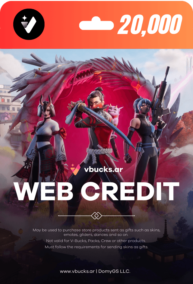 20,000 Web Credit