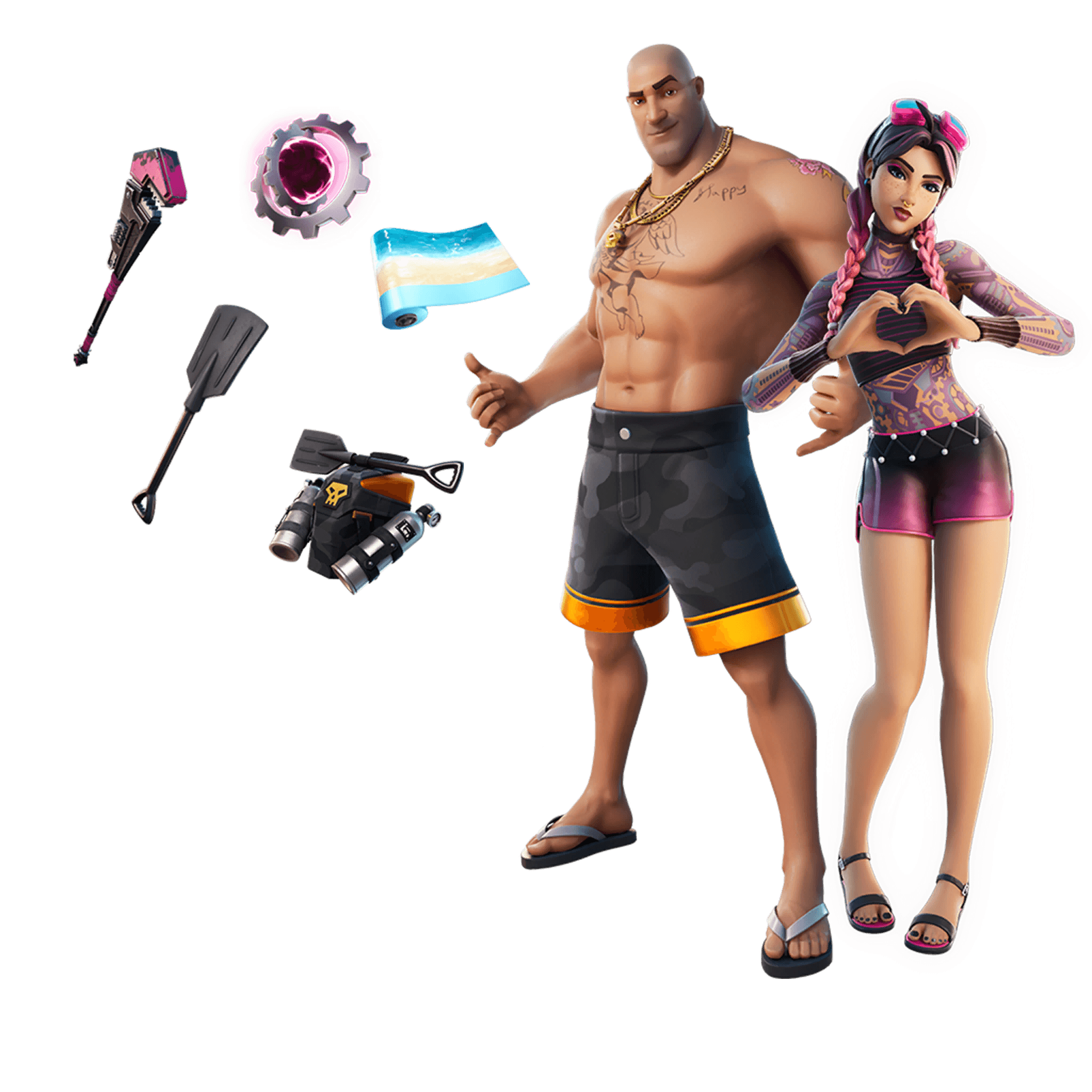 Beach Brutus and Jules Bundle